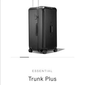 Rimowa suitcase